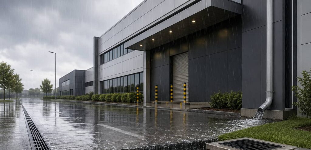 Sistemas de drenagem pluvial: quais os benefícios em projetos corporativos?